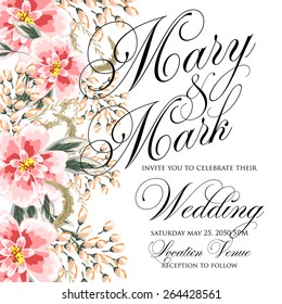 Wedding invitation