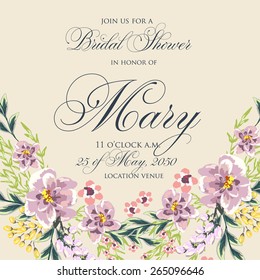 Wedding invitation