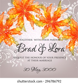 Wedding invitation