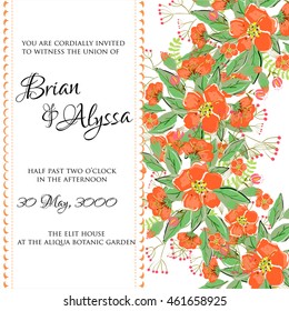 wedding invitation