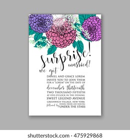 Wedding invitation