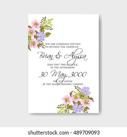 Wedding invitation