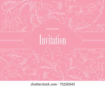 Wedding invitation