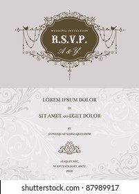 wedding invitation