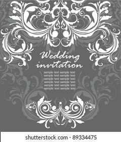 Wedding invitation