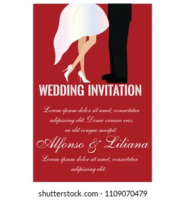 Wedding invitation card