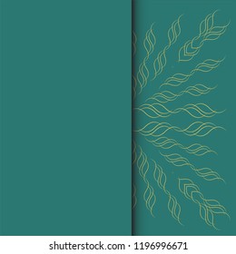 Wedding invitation card