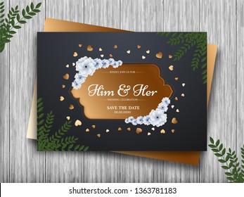 Wedding Invitation Card.