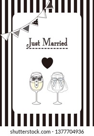 Wedding invitation card