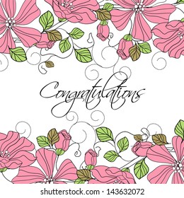 Wedding invitation card