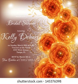 Wedding invitation card