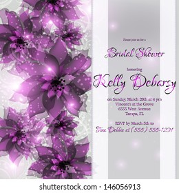 Wedding invitation card
