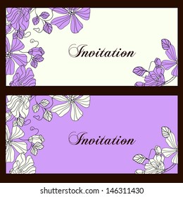 Wedding invitation card