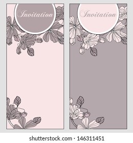 Wedding invitation card
