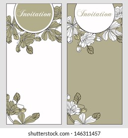 Wedding invitation card