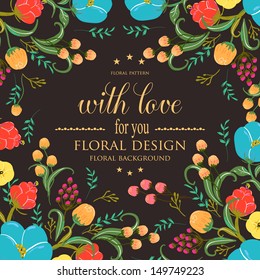 Wedding invitation card