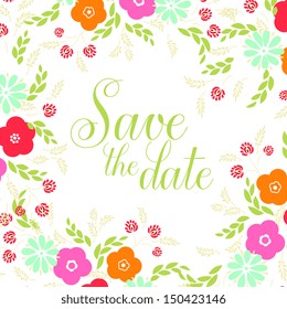 Wedding invitation card
