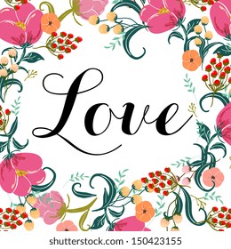 Wedding invitation card