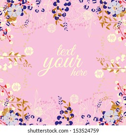 Wedding invitation card