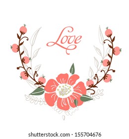 Wedding invitation card