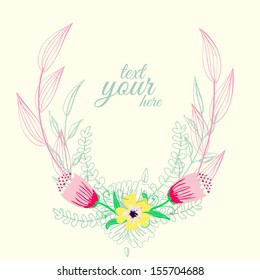 Wedding invitation card