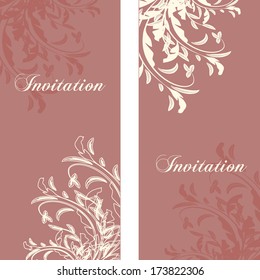 Wedding invitation card