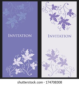 Wedding invitation card