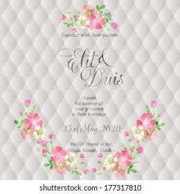 Wedding invitation card
