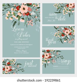 Wedding invitation card