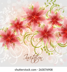 Wedding invitation card