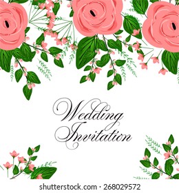 Wedding invitation card