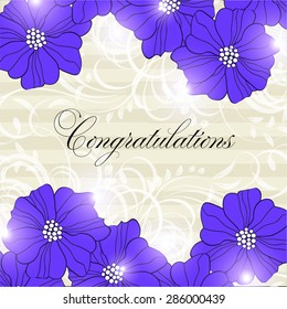 Wedding invitation card
