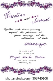 Wedding Invitation Card