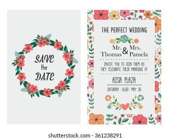 wedding invitation card