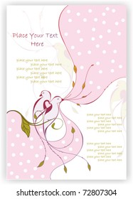 Wedding invitation card