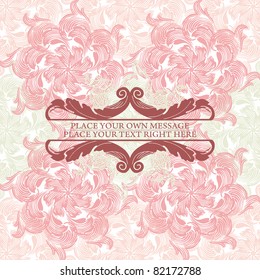 Wedding invitation card