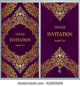 Hochzeitseinladung oder Karte mit abstraktem Hintergrund. Islam, Arabisch, Inder, Dubai.