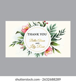 Vector de fondo de tarjeta de invitación de Boda. Fondo Abstractas de la Plantilla de la textura del arte de la línea de dibujo del contorno de la rama de la hoja botánica. Ilustración de diseño para tarjeta de boda y Plantilla de la cubierta, Anuncio.
