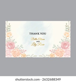 Wedding invitation card background vector. Abstract botanical leaf branch contour drawing line art texture template background. Design illustration for wedding card and  cover template, banner.
