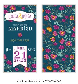 Wedding invitation card design