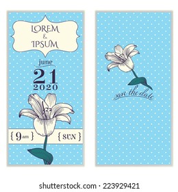 Wedding invitation card design