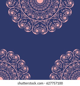 Wedding Invitation Card design stock vector