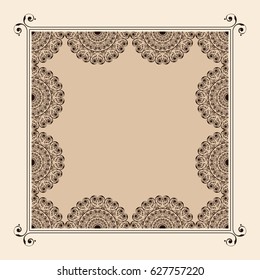 Wedding Invitation Card design stock vector