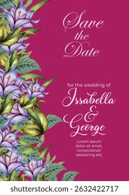 wedding invitation card design template