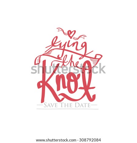 Wedding Invitation Card Design Vintage Wedding Theme Stock Vector