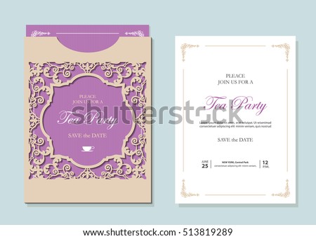 invitation card envelope