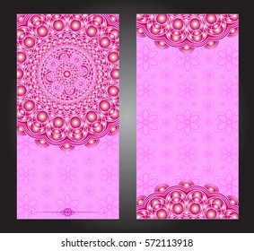 Wedding invitation or card . Flower Mandala . Vintage decorative elements. pattern,Islam, Arabic, Indian, turkish, pakistan, chinese. Round Ornament Pattern, vector