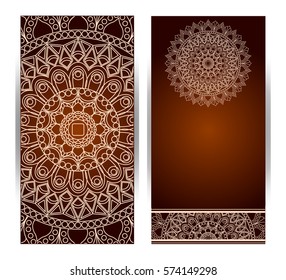 Wedding invitation or card . Flower Mandala . Vintage decorative elements. pattern,Islam, Arabic, Indian, turkish, pakistan, chinese. Round Ornament Pattern, vector