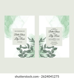 wedding invitation card for fun-loving couples. Add custom characters and icons.