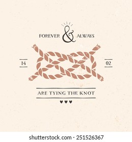 Wedding invitation card and